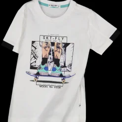 T-shirt stampa Skater da bambino