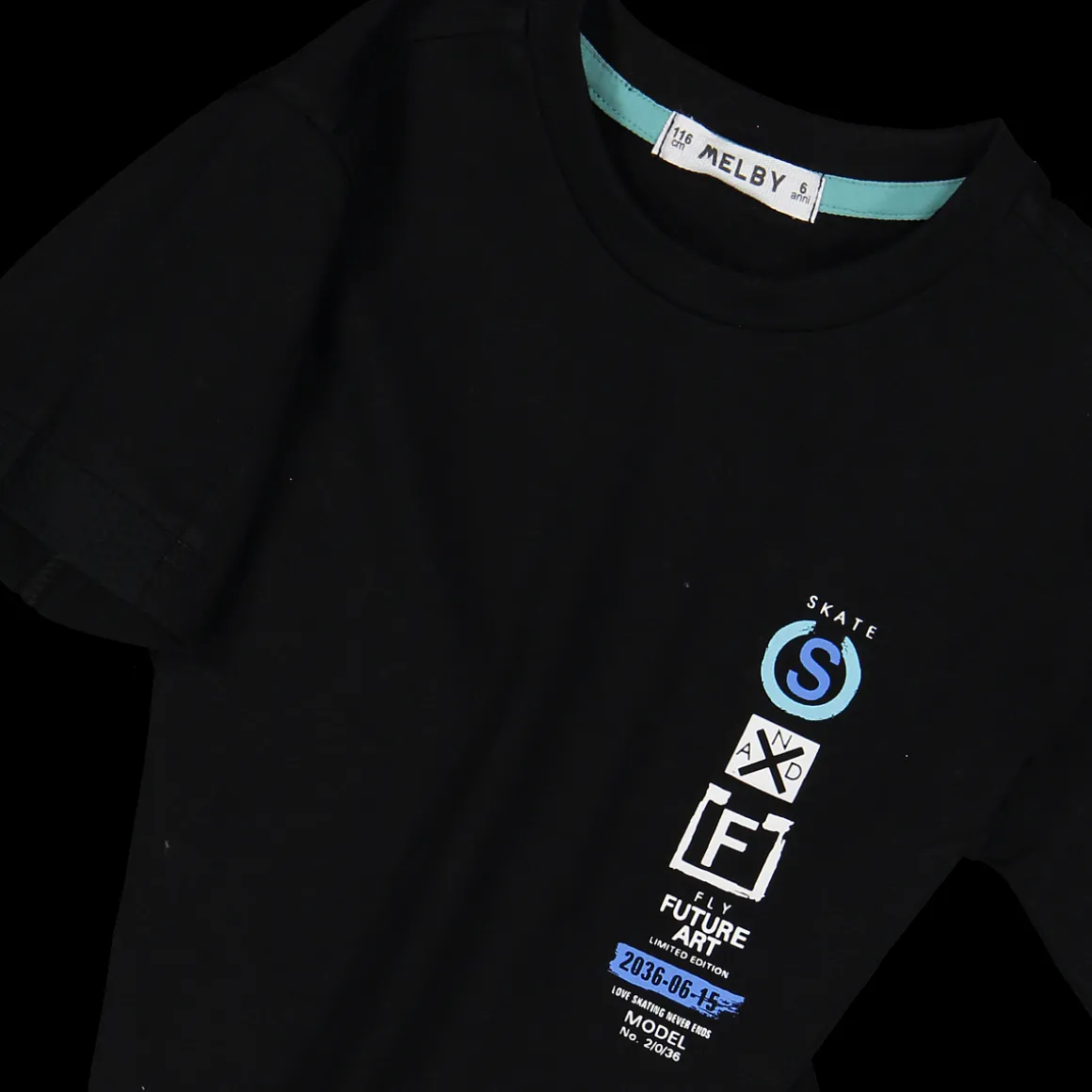 T-shirt stampa Skater da bambino