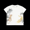 T-shirt tema safari per bambino