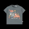 T-shirt tema safari per neonato