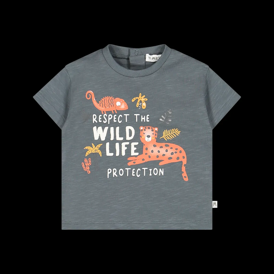 T-shirt tema safari per neonato