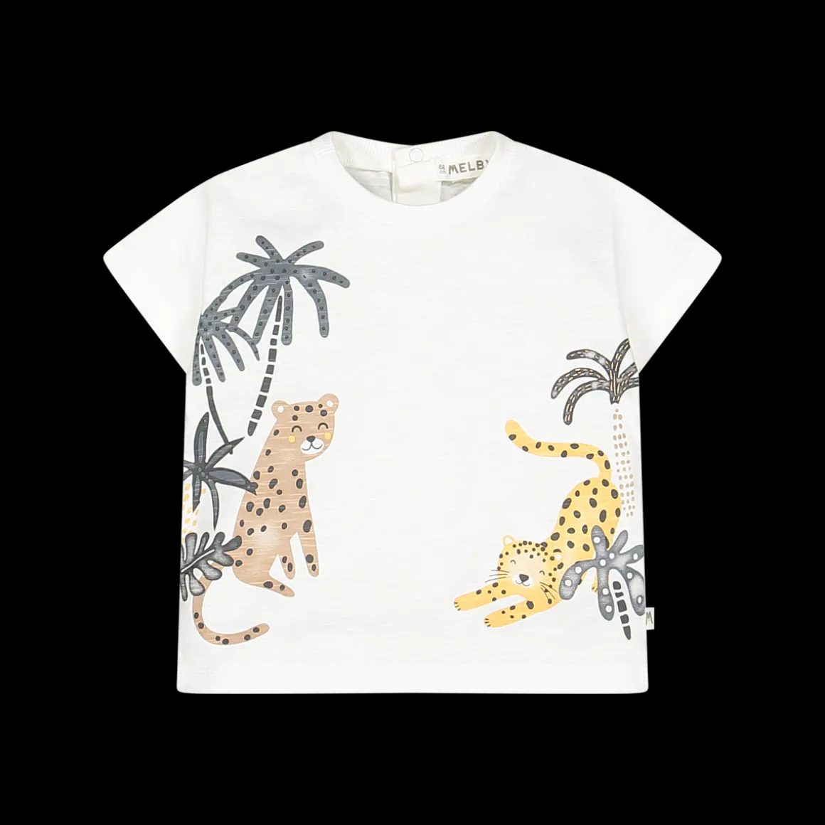 T-shirt tema safari per neonato