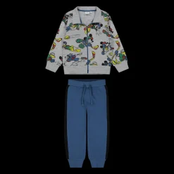 Tuta bambino con zip e stampa Disney