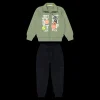 Tuta con zip bambino