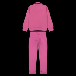 Tuta con zip da bambina con stampa Disney
