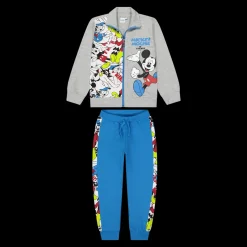 Tuta con zip da bambino con stampa Disney