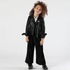 Tuta elegante ciniglia bambina