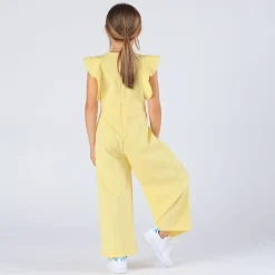 Tuta elegante in punto milano da bambina