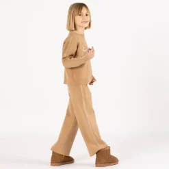 Tuta elegante in tricot per bambina