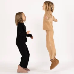 Tuta elegante in tricot per bambina