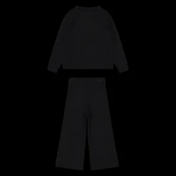Tuta elegante in tricot per bambina