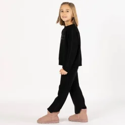Tuta elegante in tricot per bambina