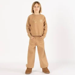 Tuta elegante in tricot per bambina