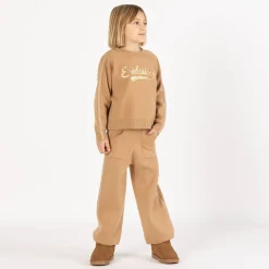Tuta elegante in tricot per bambina