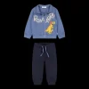 Tuta felpa e pantalone per neonato