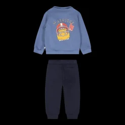 Tuta felpa e pantalone per neonato