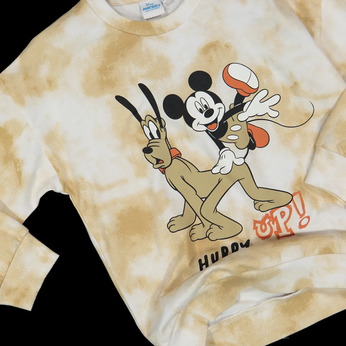 Tuta girocollo da bambino con stampa Disney