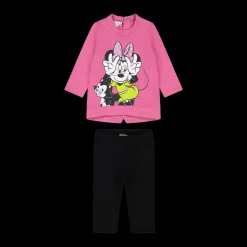 Tuta in felpa con stampa Disney da bambina