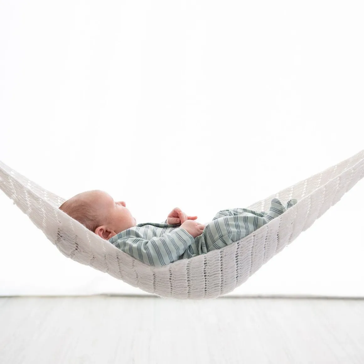 Tutina a righine cotone biologico da neonato