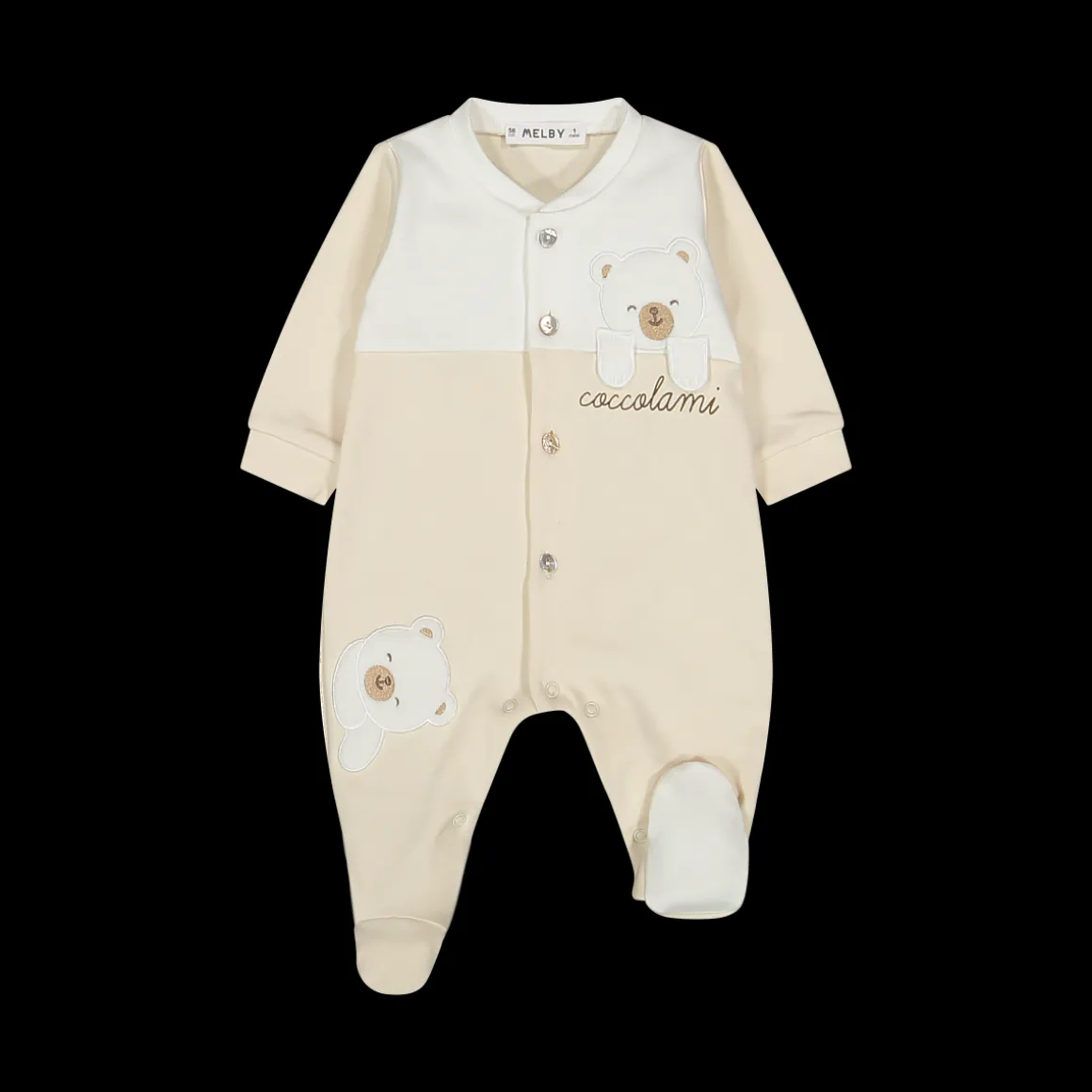 Tutina aperta davanti unisex