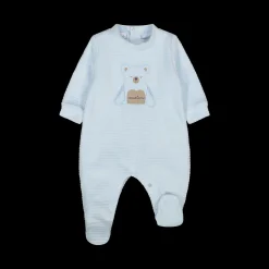 Tutina color azzurro neonato
