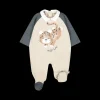 Tutina con manica raglan per neonato