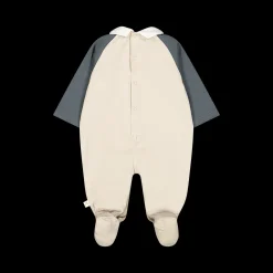 Tutina con manica raglan per neonato