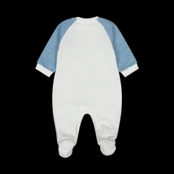 Tutina con piede apertura laterale neonato