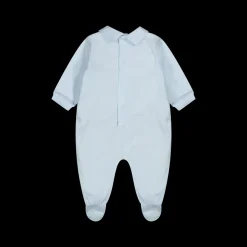 Tutina con piede colletto camicia neonato