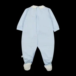 Tutina con piede colletto camicia neonato