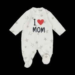 Tutina con piede girocollo unisex