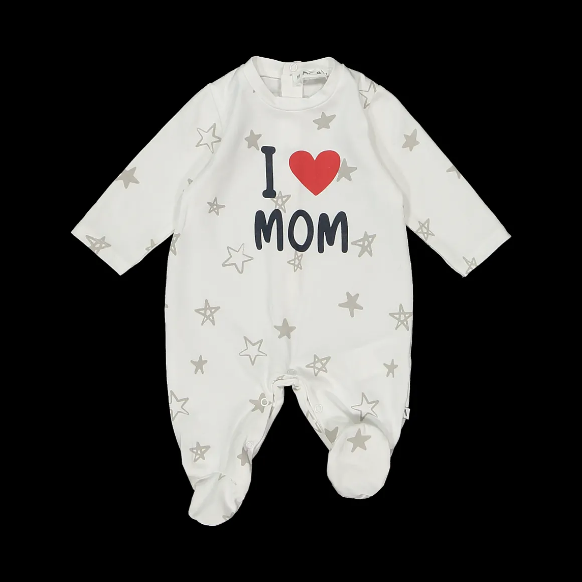 Tutina con piede girocollo unisex