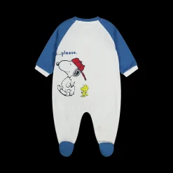 Tutina con piede girocollo neonato aperta davanti neonato