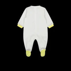 Tutina con piede girocollo neonata