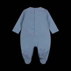 Tutina con piede girocollo neonato.