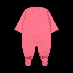 Tutina con piede girocollo neonata