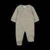 Tutina con piede in cotone bio per neonato