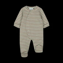 Tutina con piede in cotone bio per neonato