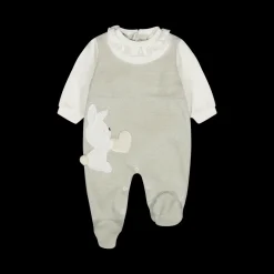 Tutina con piede per neonata