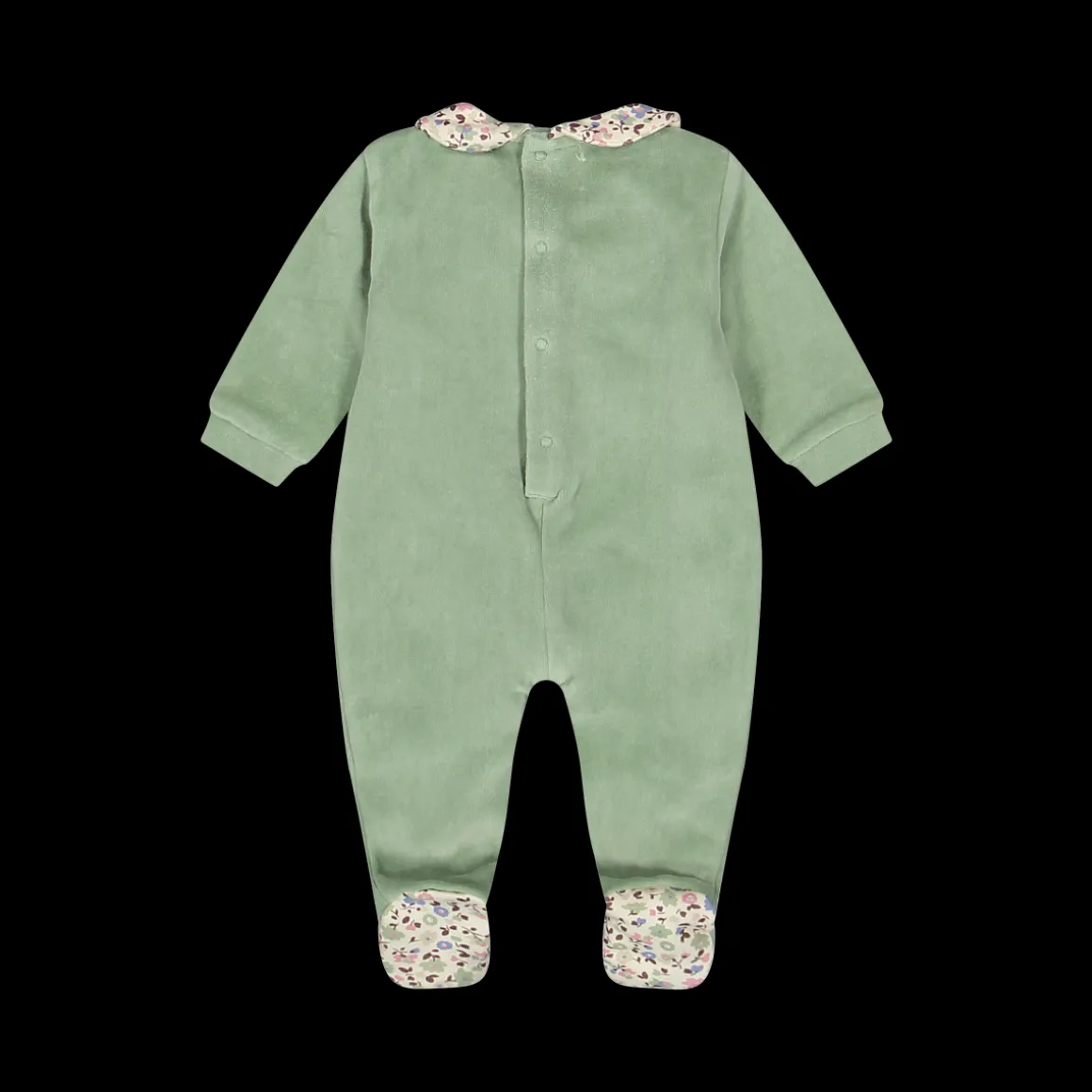 Tutina con piede per neonata