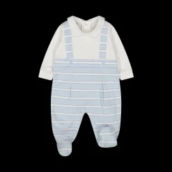 Tutina con salopette da neonato