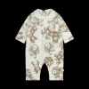 Tutina con stampa allover per neonata