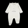 Tutina finta salopette da neonata