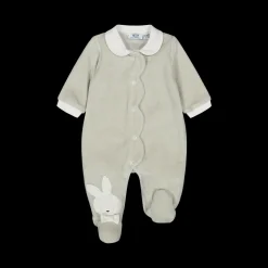 Tutina in ciniglia lurex neonata