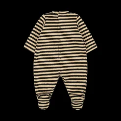 Tutina in cotone riciclato con piede