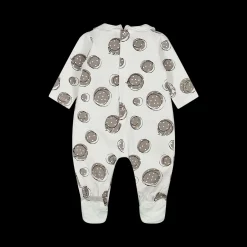 Tutina in jersey stampato da neonata
