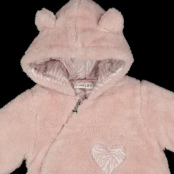 Tutina in pelliccetta imbottita e foderata neonata