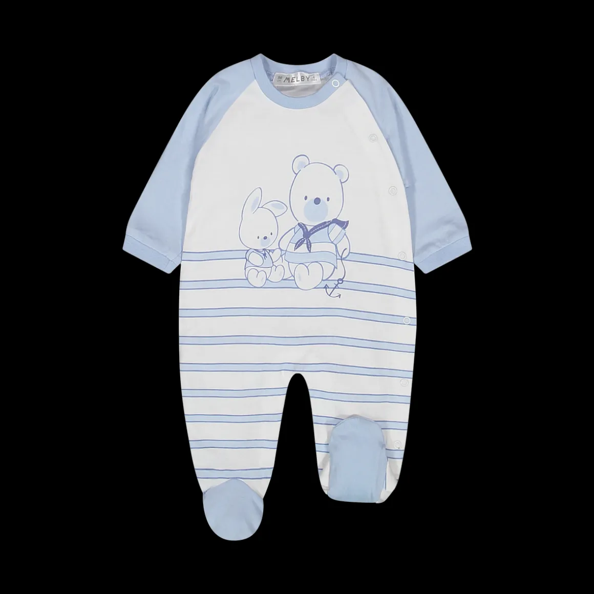 Tutina raglan da neonato