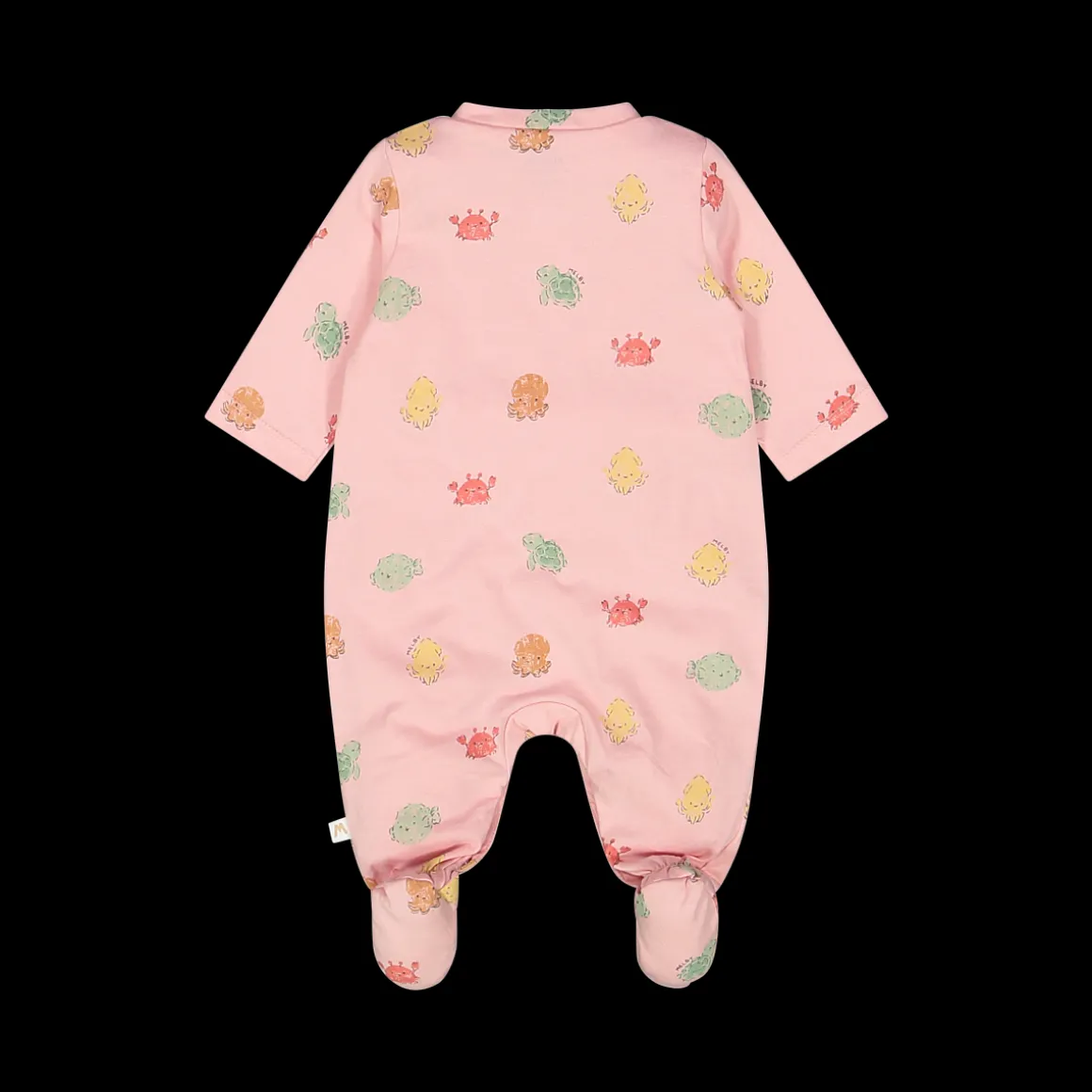 Tutina unisex in cotone bio con piede