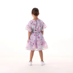 Vestito a fiori acquerellati per bambina